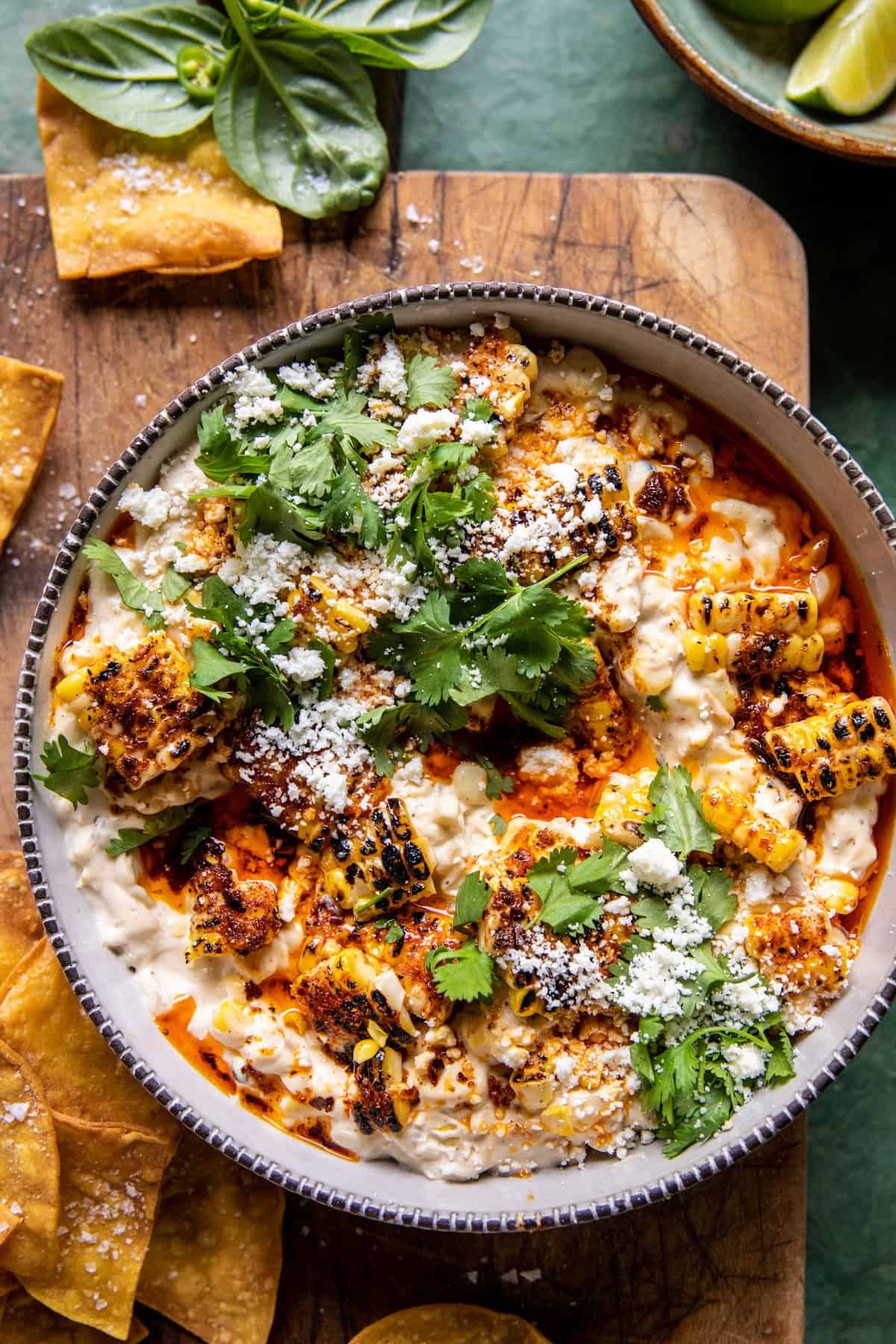 Mexican Street Corn Dip | halfbakedharvest.com
