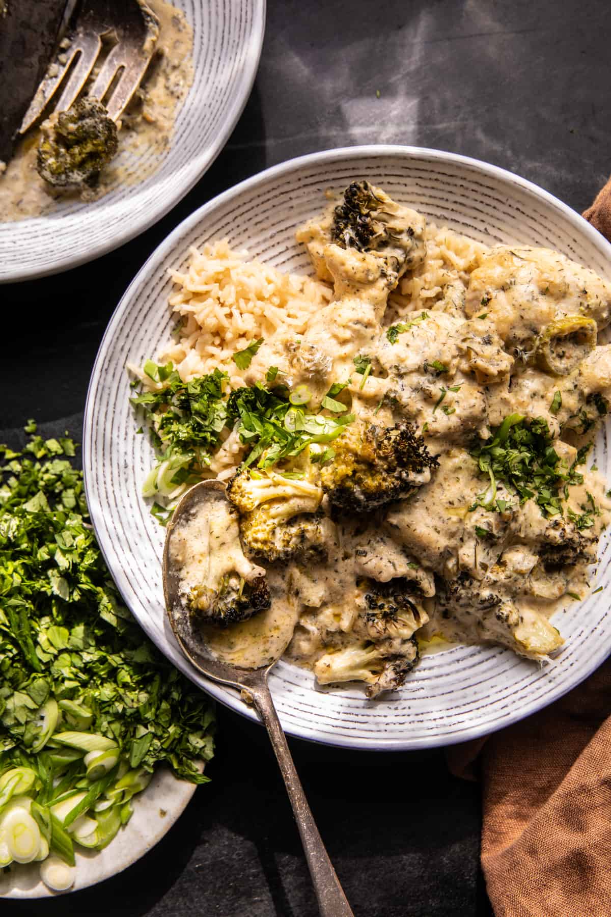 One Pan Creamy Parmesan Ranch Chicken | halfbakedharvest.com